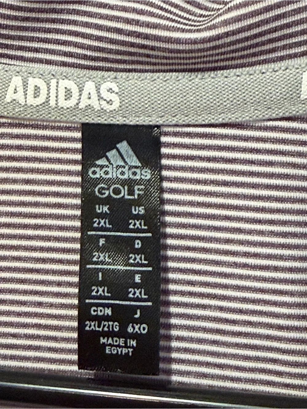 adidas Men’s Light Gray Polo with Subtle Logo